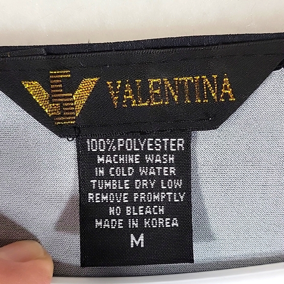 Valentina Signa Multi-colored Abstract Embellished Tunic Size M - Picture 2 of 7